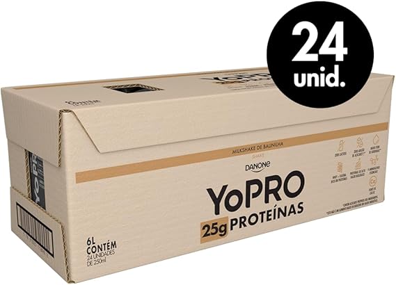 Promoção de Mês das Mães - Pack YoPRO 25g de Proteína - 24 Unidades (Últimas Horas!)